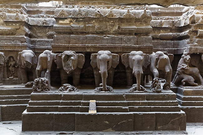 Grottes d'Ellora-Grottes hindouïstes-113
